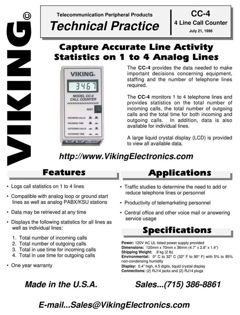 Viking CC-4 Instructions for use