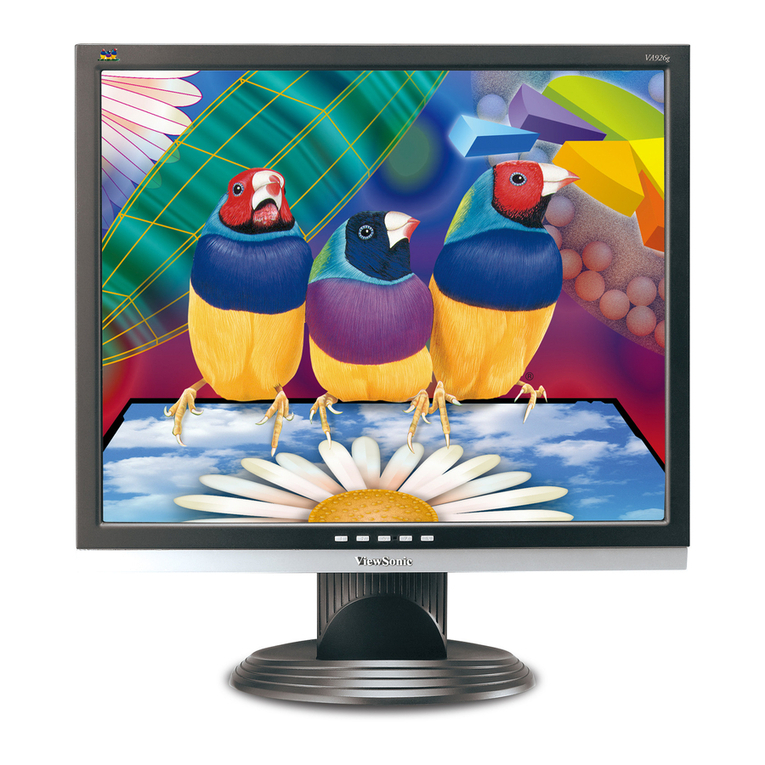 ViewSonic VA926g User manual