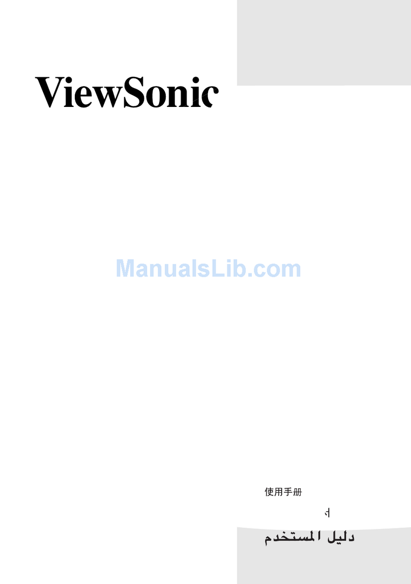 ViewSonic P90F User manual