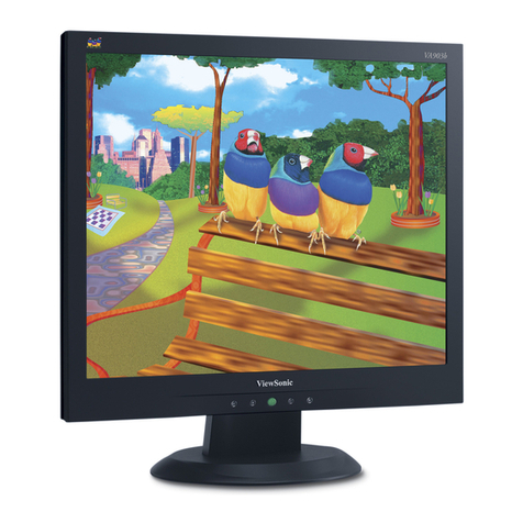 ViewSonic VA903B - 19" LCD Monitor User manual