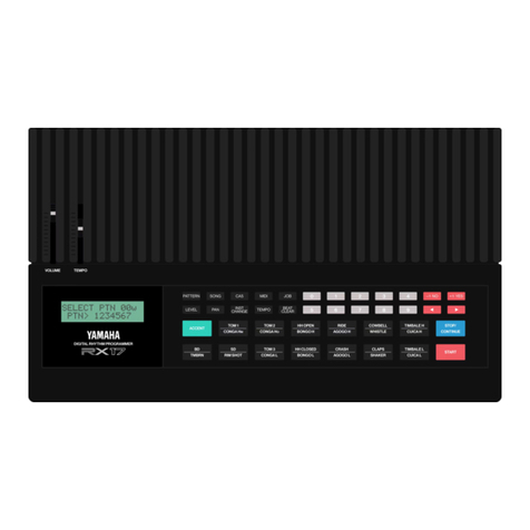 Yamaha RX-17 User manual
