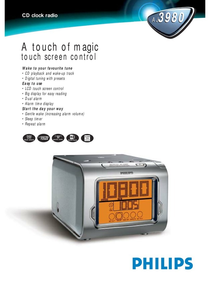 Philips AJ3980 Specifications
