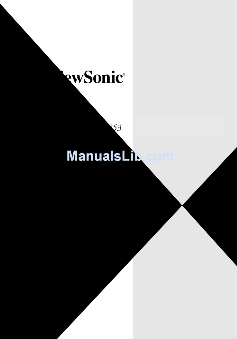 ViewSonic LiteBird PJ853 User manual