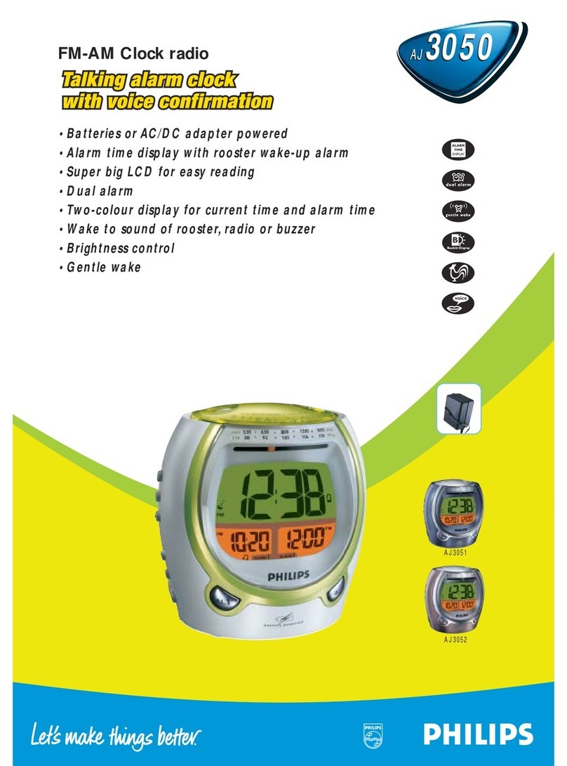 Philips AJ3050 Product information