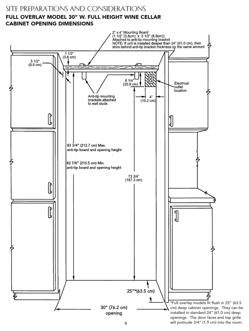 Viking Designer DFWB300 Operating instructions