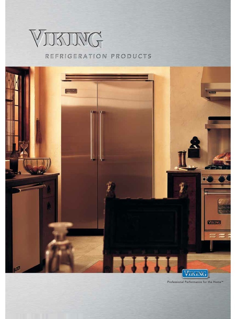 Viking EDDBB363R User manual