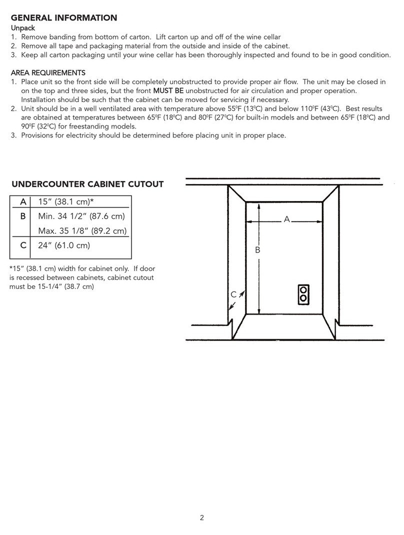 Viking Designer DFUW142 User manual