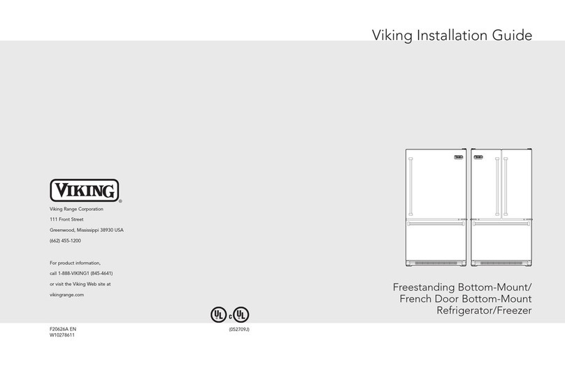 Viking Designer DDFF136SS User manual