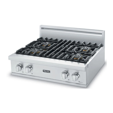 Viking Professional Custom VGRT530-4BSS User manual