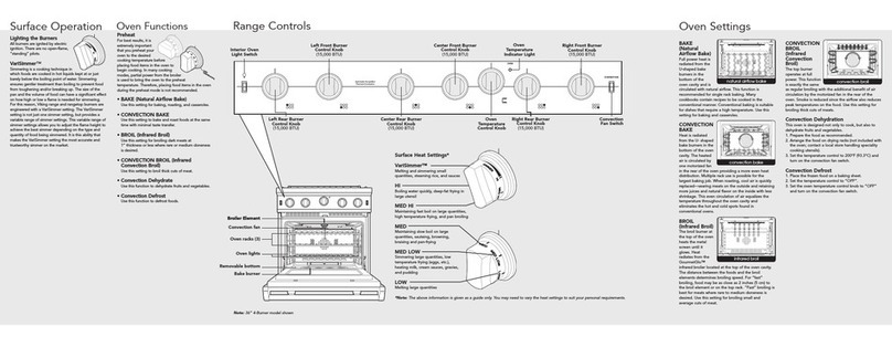 Viking Professional Custom VGIC536-6BSS Quick reference guide