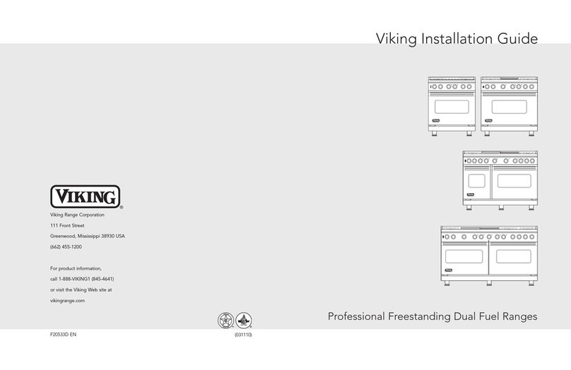 Viking Professional Custom VDSC5304BSS User manual