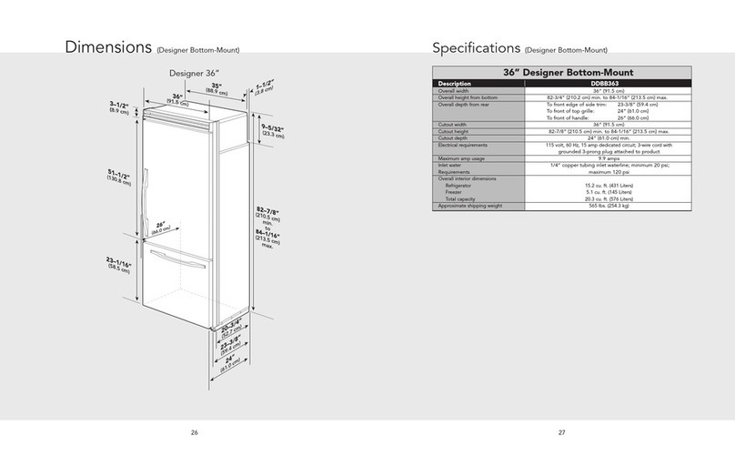 Viking Designer DDBB363 User manual Viking Designer DDBB363 User manual