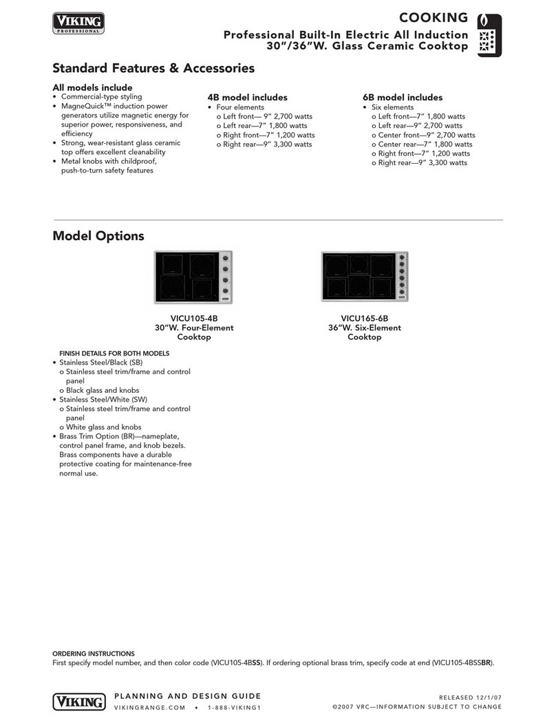 Viking Professional VICU105-4B User manual