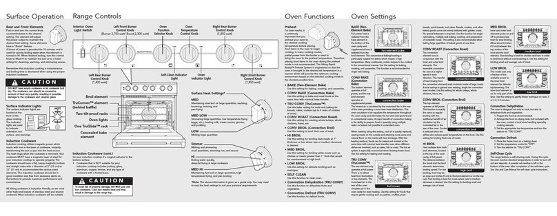 Viking Professional Custom VISC5304B Quick reference guide Viking Professional Custom VISC5304B Quick reference guide