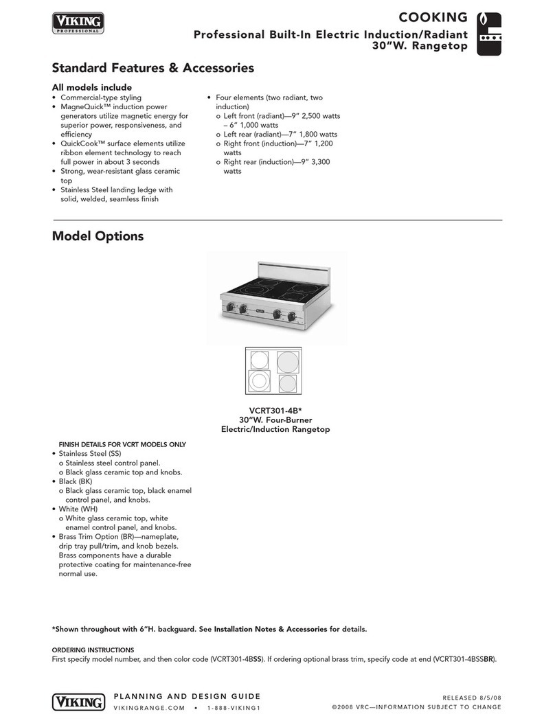 Viking Professional VCRT301-4BSS User manual