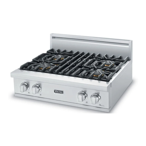 Viking Professional Custom VGRT530-4BSS installation guide Viking Professional Custom VGRT530-4BSS installation guide