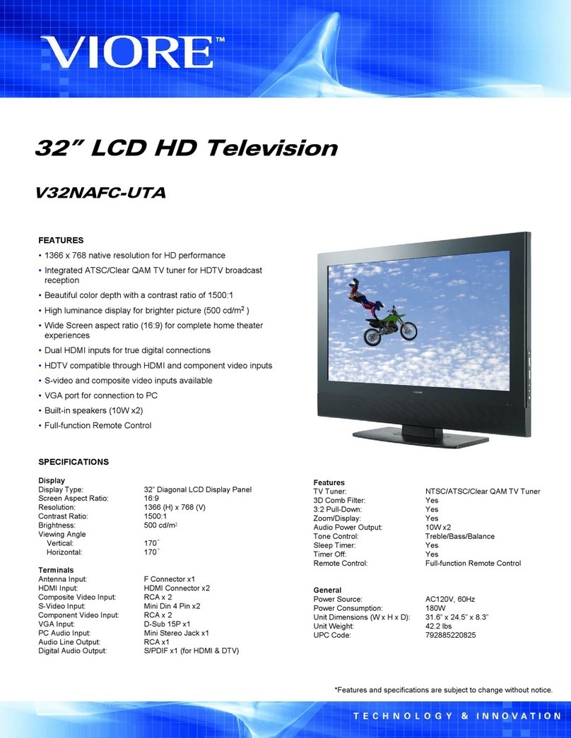 VIORE V32NAFC Specifications
