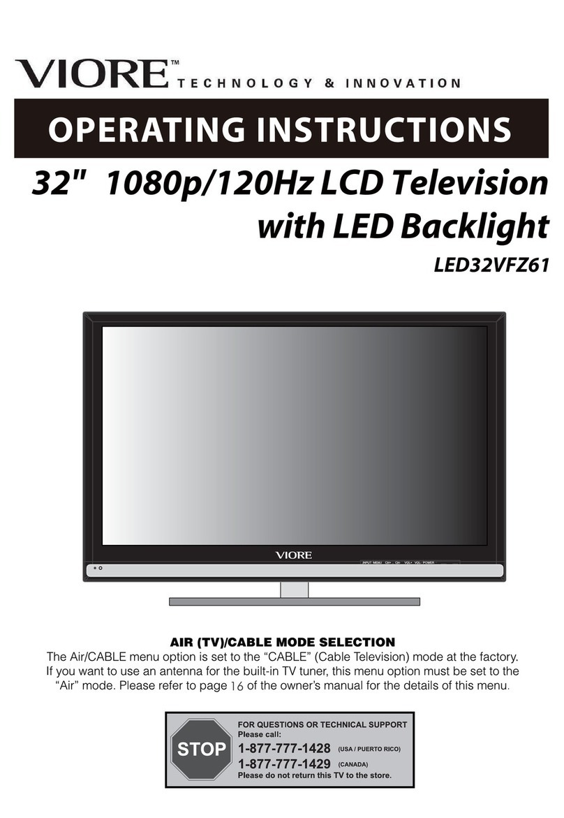 VIORE LED32VFZ61 User manual