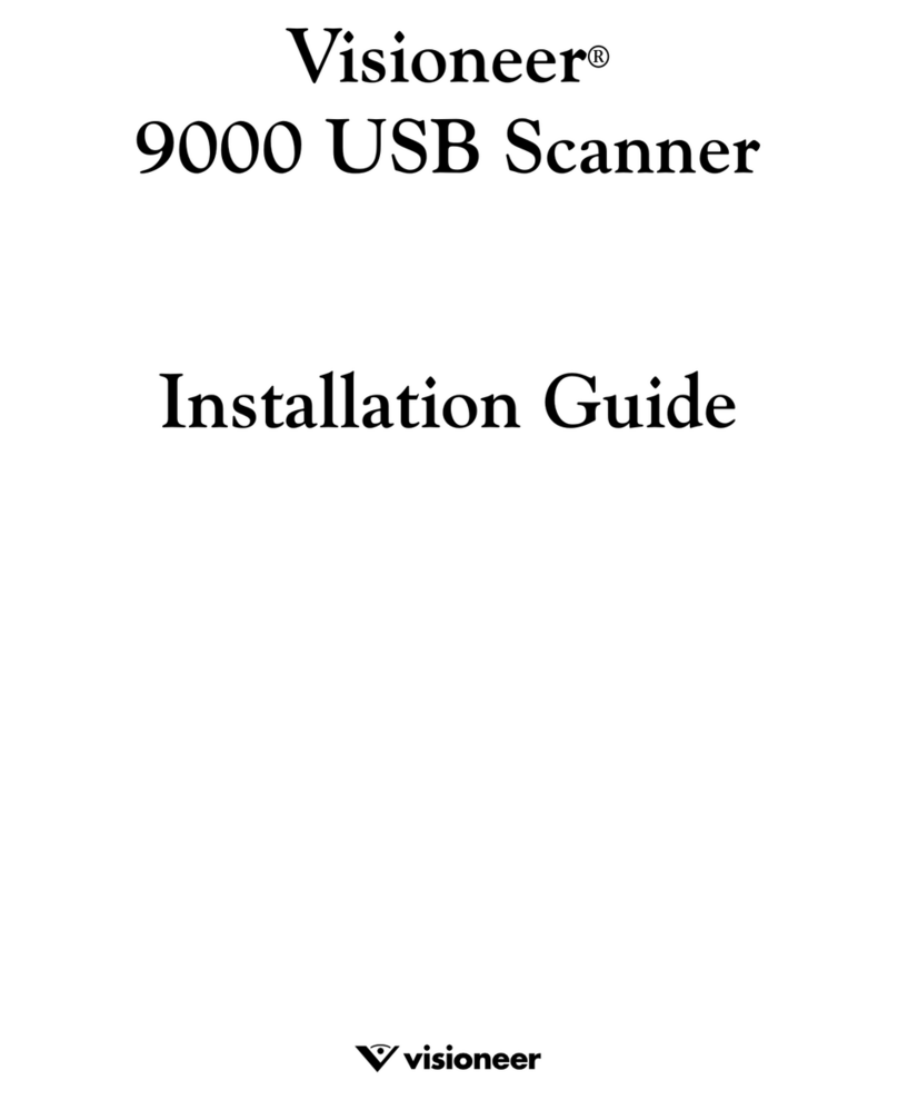 Visioneer OneTouch 9000 installation guide