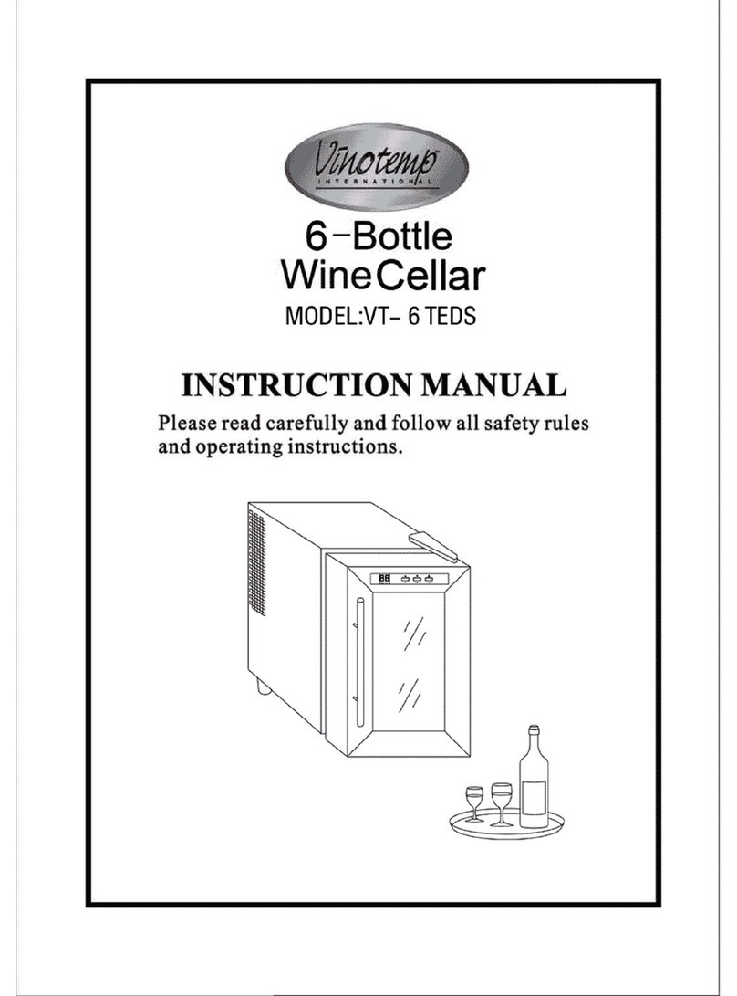 Vinotemp VT-6TEDS instruction manual