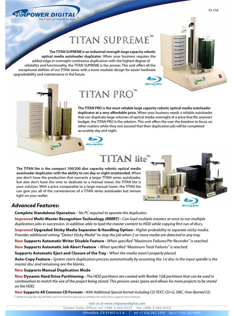 Vinpower TITAN lite Specifications