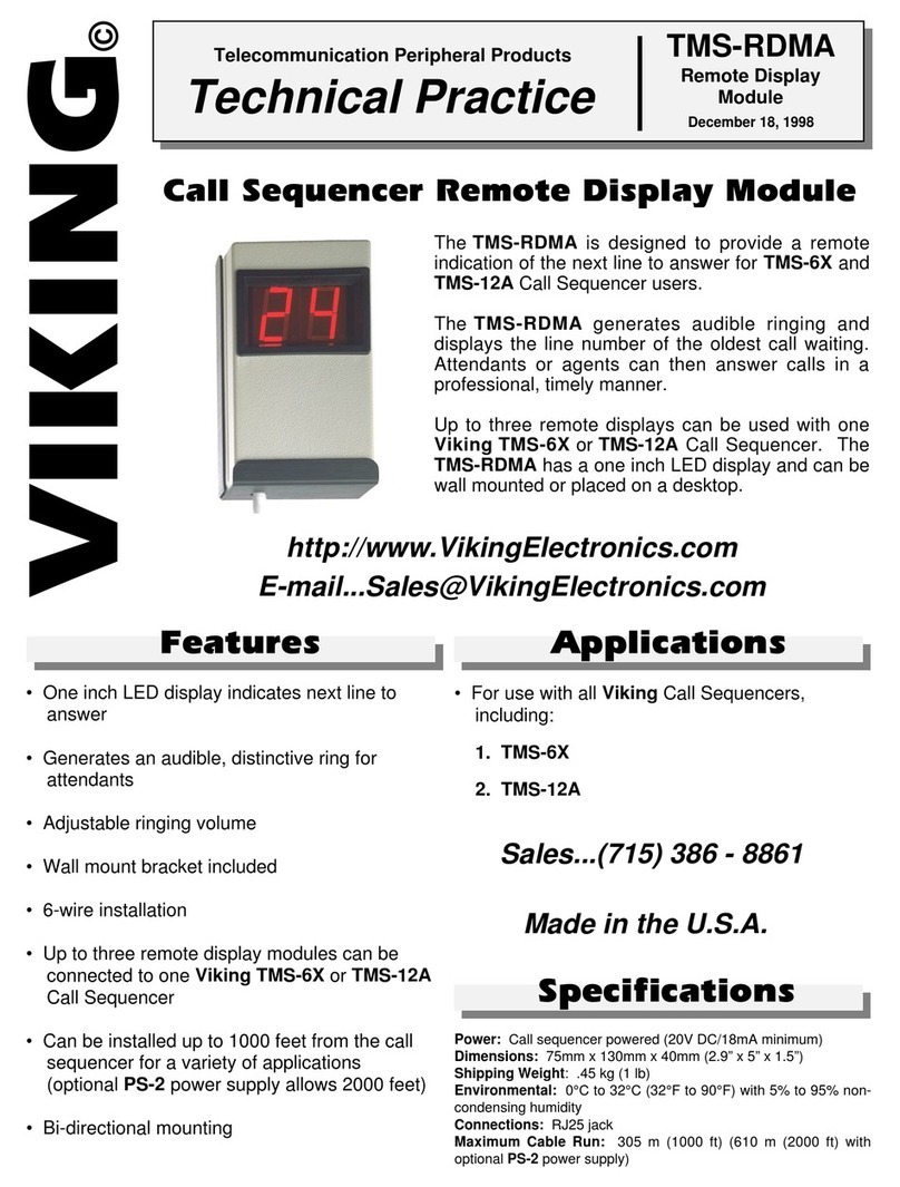 Viking TMS-RDMA user guide