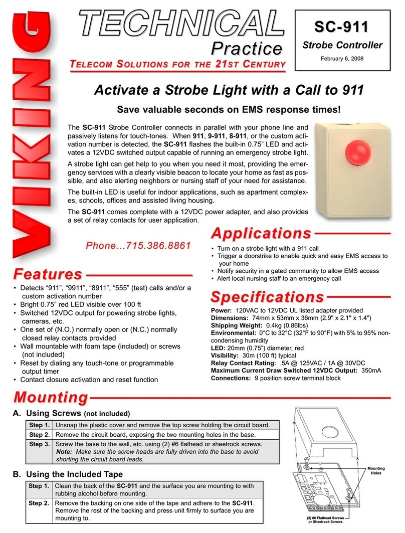 Viking SC-911 Instructions for use