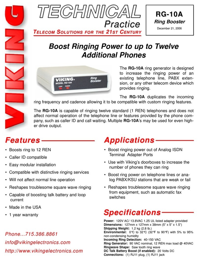 Viking RG-10A Technical practice