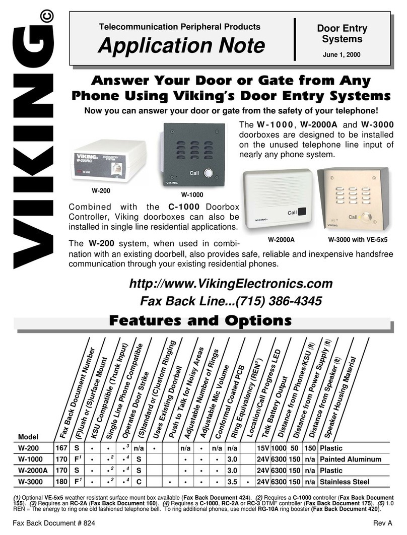 Viking RC-2A Application note