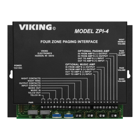 Viking ZPI-4 Instructions for use