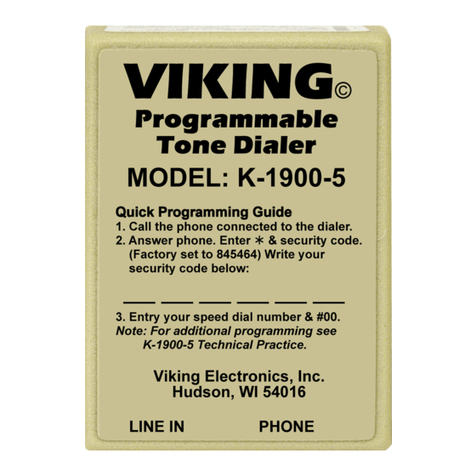 Viking K-1900-5 Technical practice