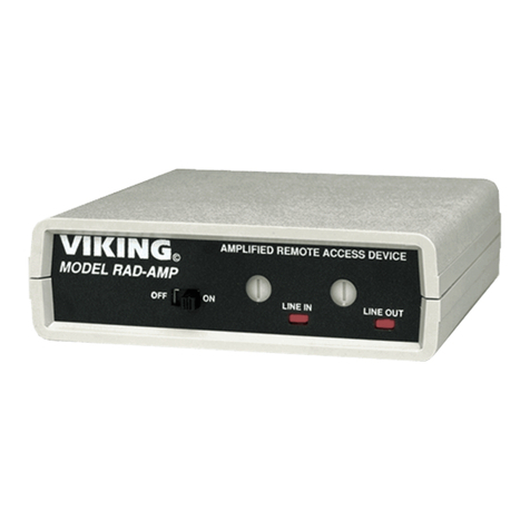 Viking RAD-AMP User manual