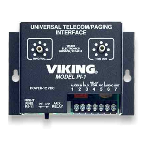 Viking PI-1 Instructions for use