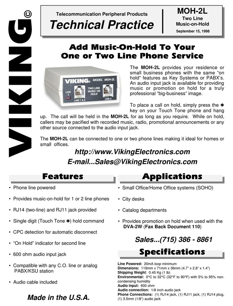 Viking MOH-2L Technical practice