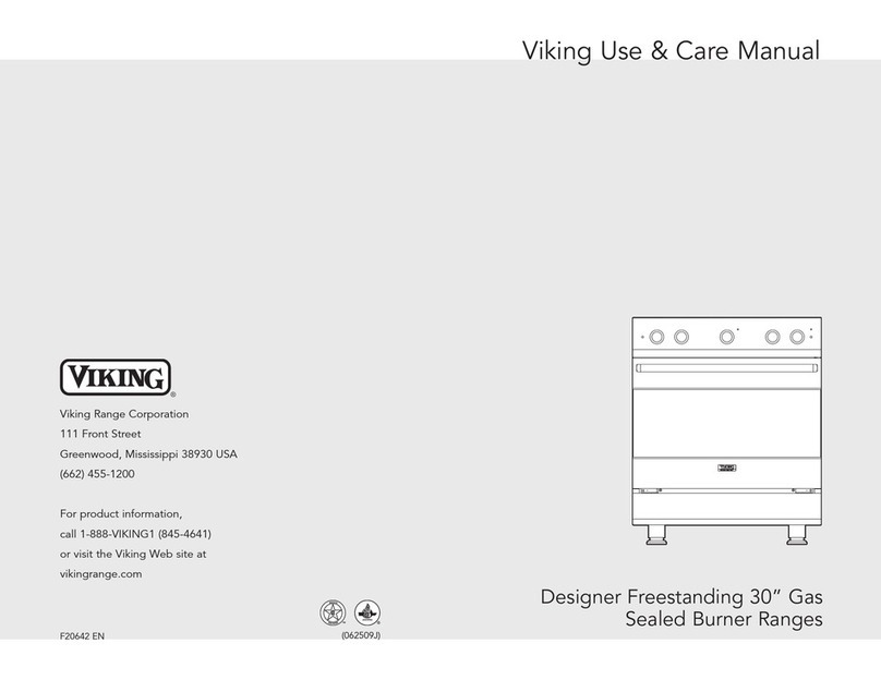 Viking Designer DCCG13014B User manual