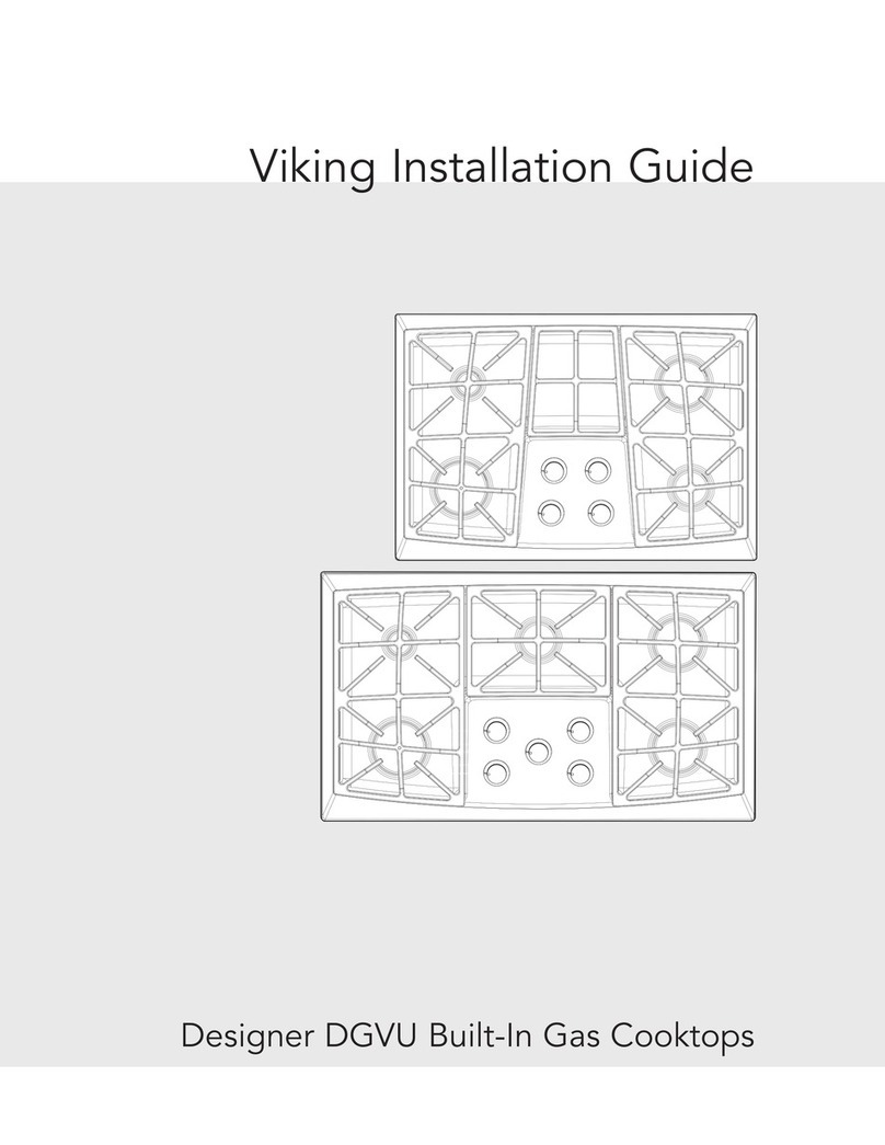 Viking Designer DGVU260-5B install guide
