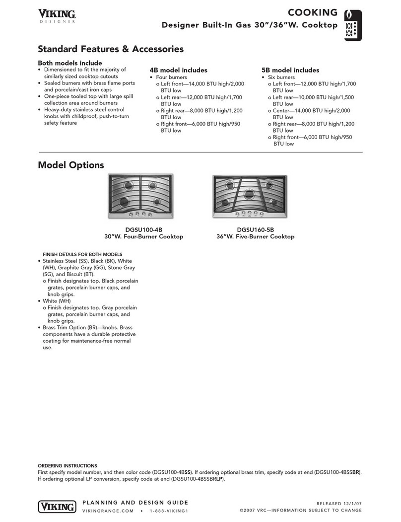 Viking Designer DGSU100-4B User manual Viking Designer DGSU100-4B User manual