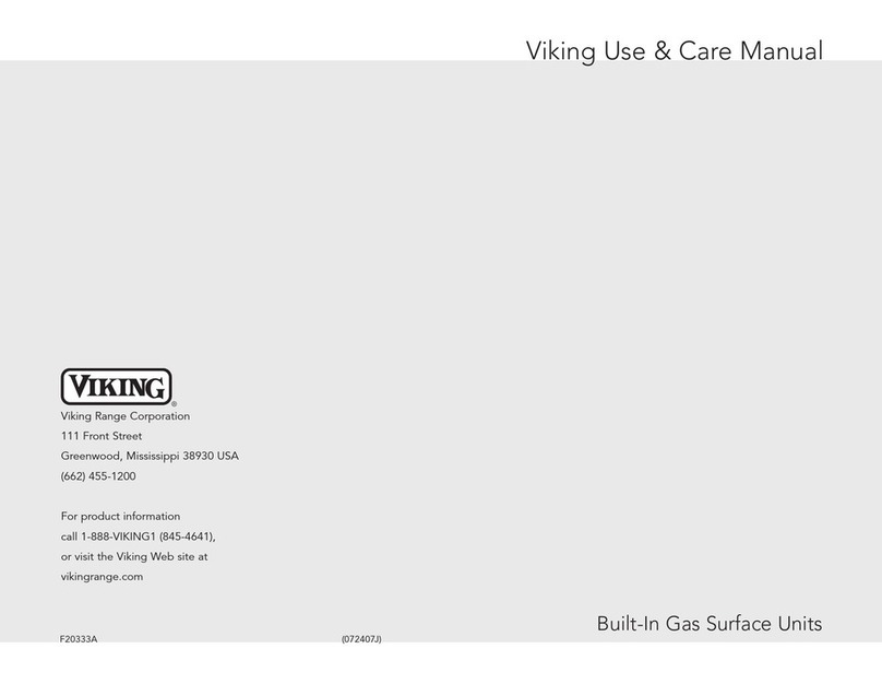 Viking DGCU165 User manual