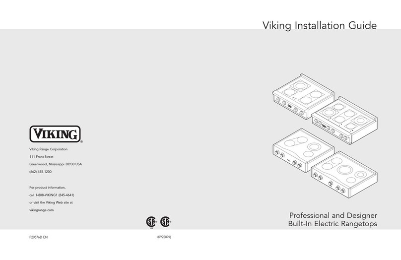 Viking Designer DERT362-5B install guide