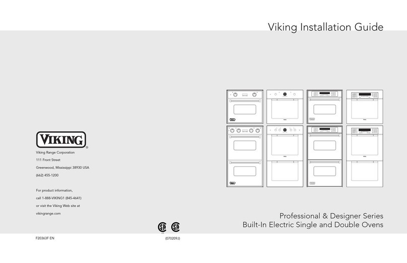 Viking Designer DESO127T User manual