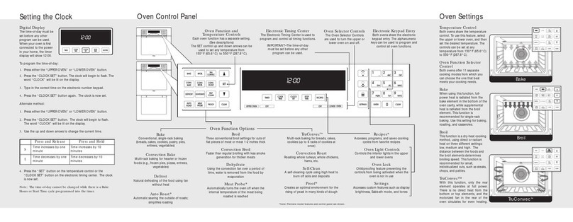Viking Designer Select DEDO127 Quick reference guide