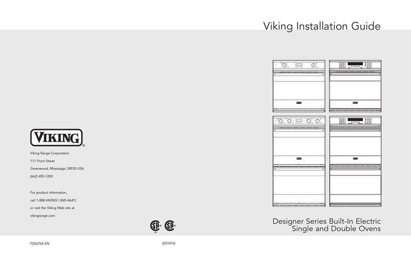 Viking Designer DDOE301 User manual