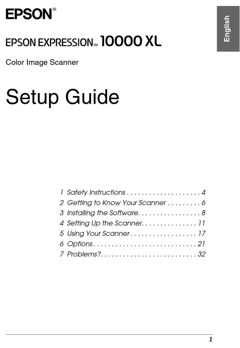 Epson Expression 10000XL Series Setup guide