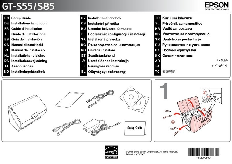 Epson GT-S55 User manual