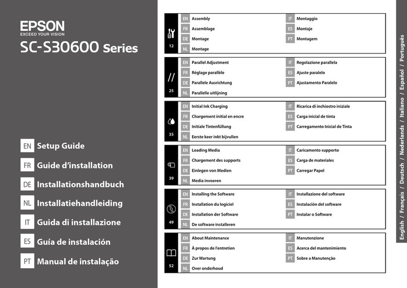 Epson SC-S30600 User manual