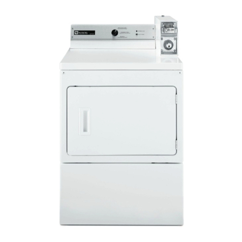 Maytag MDE17CSAYW - 7.4 cu. Ft. Commercial Electric... installation instructions