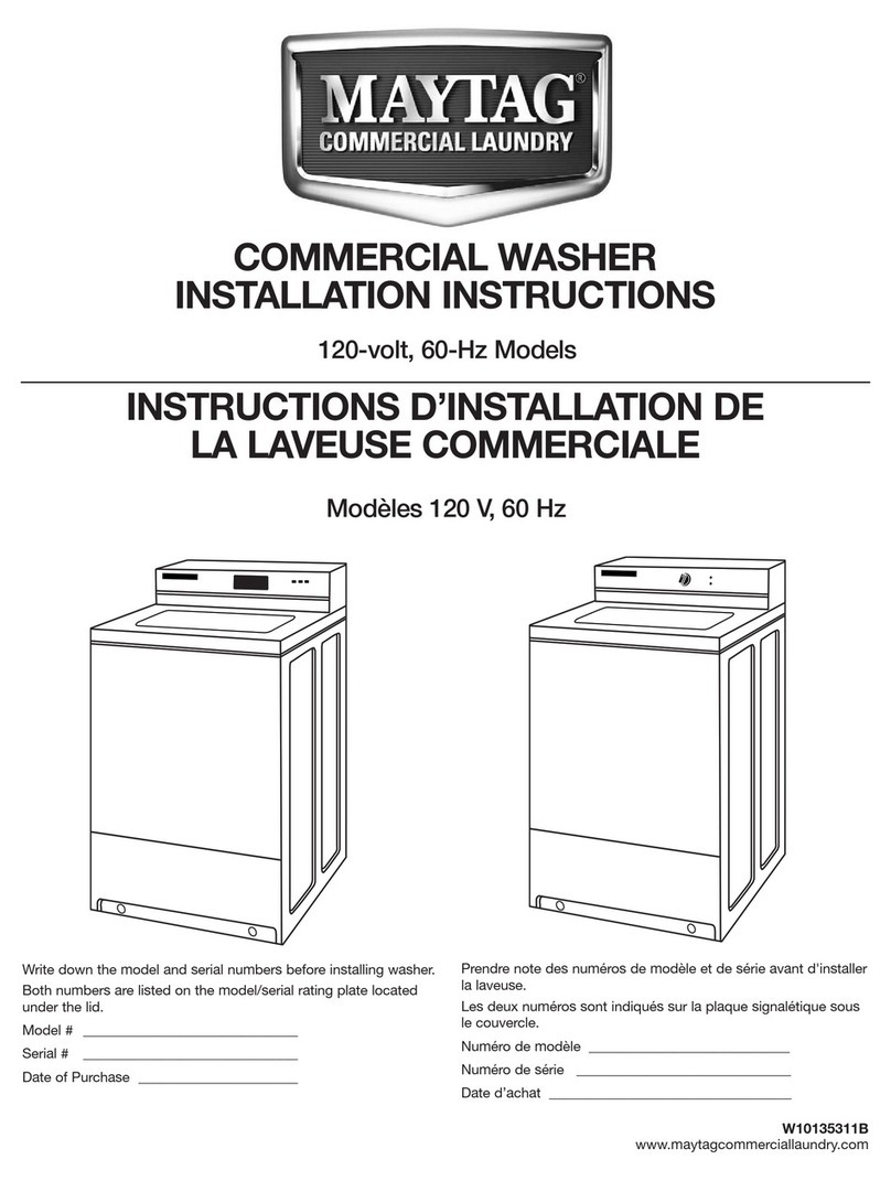 Maytag MAT14PRAWW installation instructions