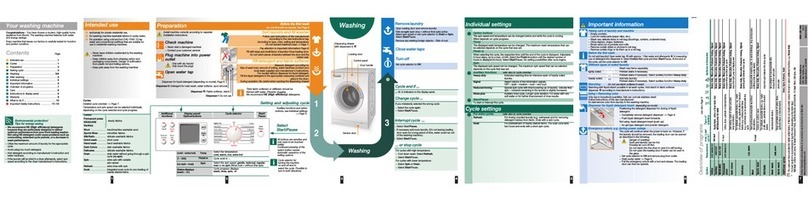 Bosch WAS24460UC - 24" Front-Load Washer User manual