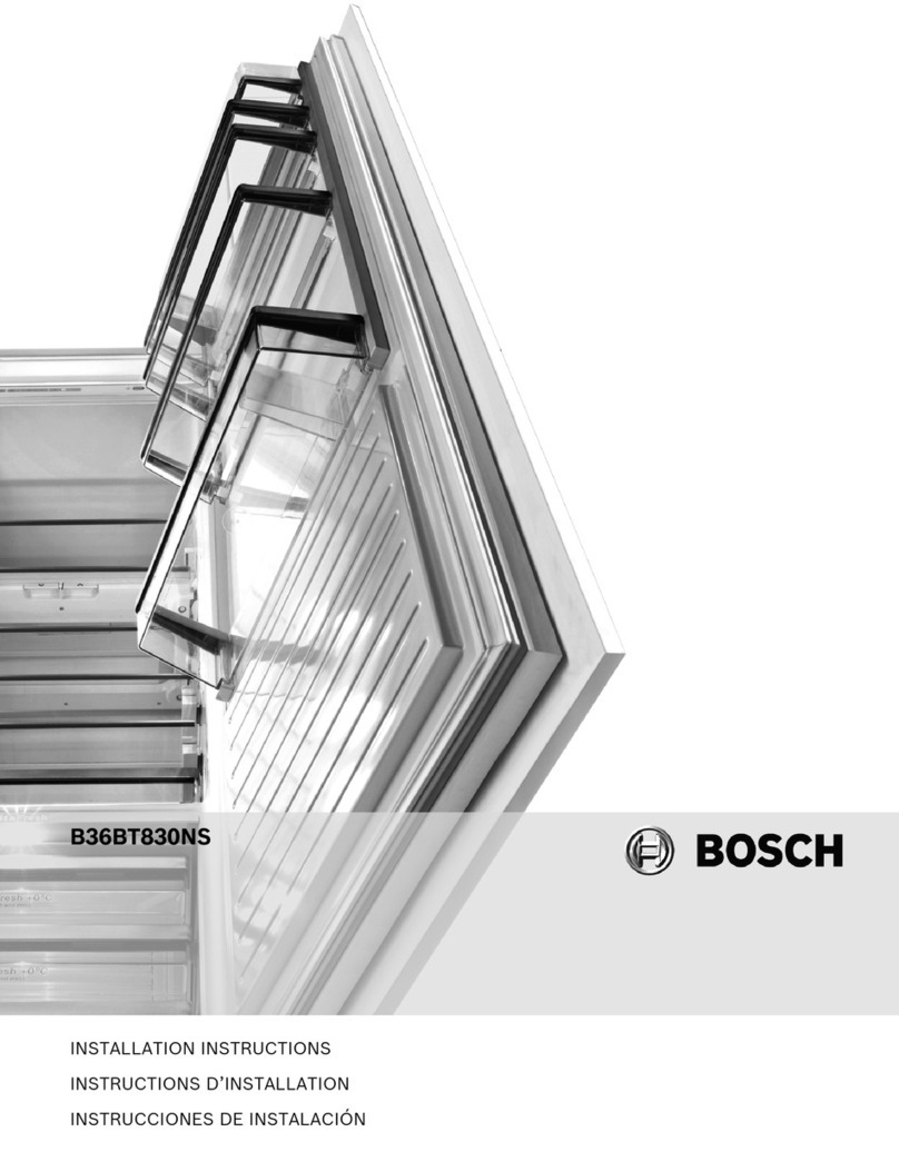 Bosch B36BT830NS User manual