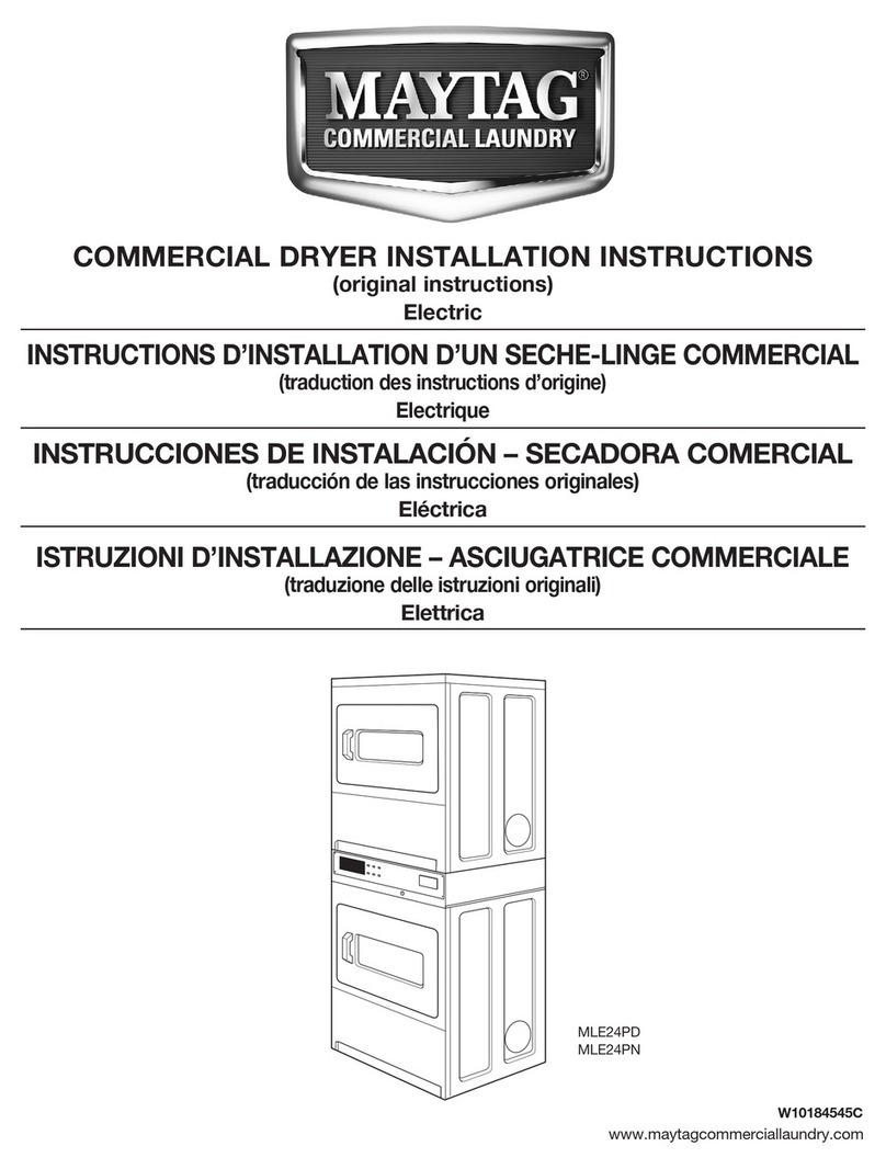 Maytag MLE24PDAGW User manual